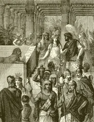Antonius und Kleopatra in Ägypten