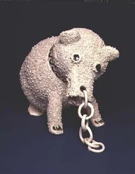 Bärenkrug oder -gefäß, ca. 1740-70