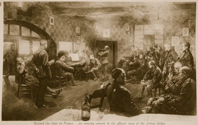 Hinter den Linien in Frankreich, 1914-19