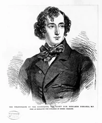 Benjamin Disraeli, ca. 1837 (Stich)