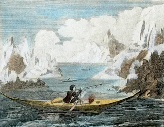 Boot eines Grönländers, ca. 1779