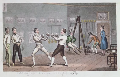 Boxen in England, 1823