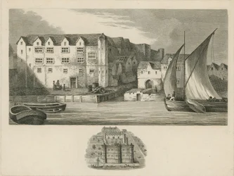 Bridewell Palace am Ufer der Themse