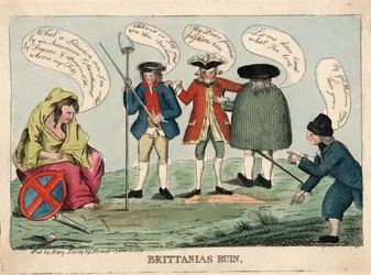 Britannias Ruin, veröffentlicht 1779
