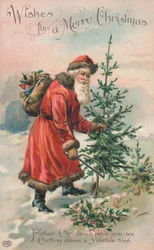 Britische Weihnachtskarte