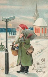 Britische Weihnachtskarte