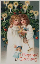 Britische Weihnachtskarte