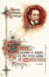 Britische Weihnachtskarte