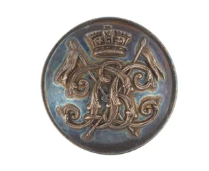 Knopf, 9. Regiment der Bengal Lancers, vor 1901