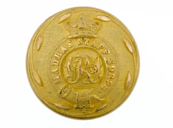 Knopf, Madras Staff Corps, 1861-1876