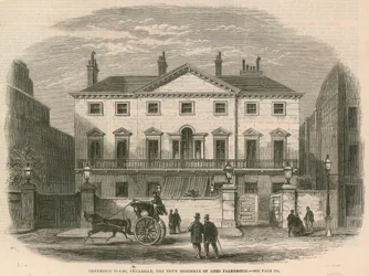 Cambridge House, Piccadilly, London, die Stadtresidenz von Lord Palmerston