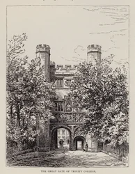 Cambridge: Das große Tor des Trinity College