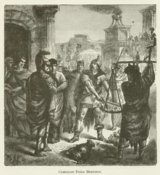 Camillus vereitelt Brennus