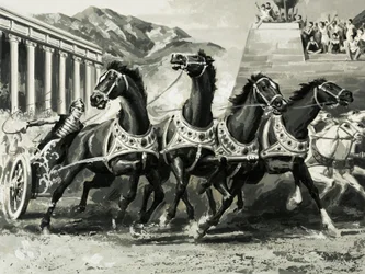 Wagenrennen im antiken Rom