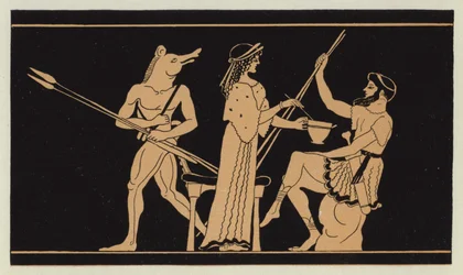Circe bietet Odysseus den verzauberten Trank an