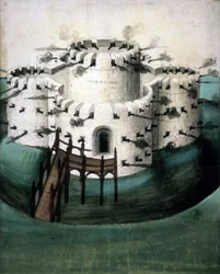 Entwurf für Walmer und Sundown Castles ("Eine Burg für die Downes")
