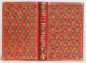 Einband eines Buches, möglicherweise Cato Major de Senectute von Cicero (Leder)