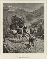 Überquerung des St. Gotthard-Passes