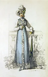 Tageskleid, Modeplatte aus Ackermann