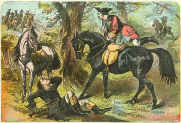 Dick Turpin erlangt Besitz von Black Bess
