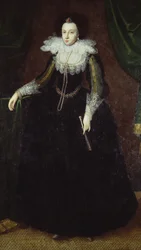 Dorothy Huddleston (geb. Dormer), ca. 1610-15