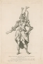 Kleidung von neun Maskierten bei Lord Hays Hochzeit, 6. Januar 1606-7