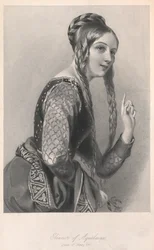 Eleonore von Aquitanien, Illustration aus 