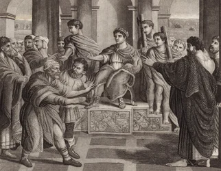 Elymas der Zauberer wird blind