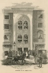 Eingang zur St Jamess Hall