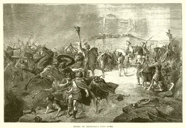 Einzug von Belisarius in Rom