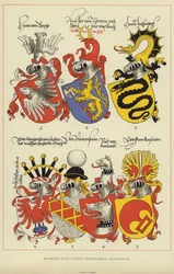 Beispiele aus Conrad Grunenbergs Wappenbuch
