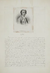 Farinelli, graviert von Henry Adlard (tätig 1828-69), ca. 1830 (Gravur & Tinte auf Papier)