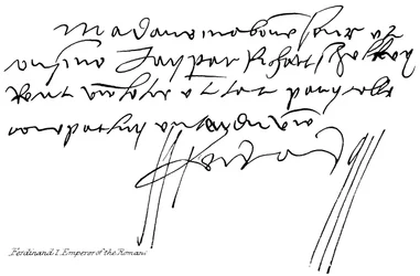 Ferdinand I., Kaiser der Römer