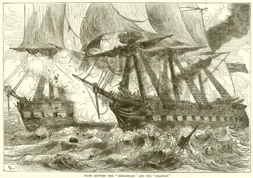 Kampf zwischen der Chesapeake und der Shannon