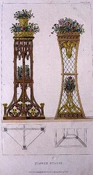 Blumenständer, Tafel 163 aus Ackermann