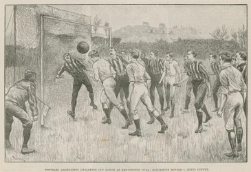 Football Association Challenge Cup Spiel im Kennington Oval