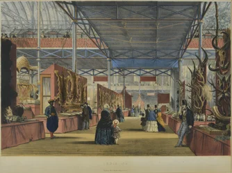 Aus "Dickinsons umfassende Bilder der Großen Ausstellung von 1851", veröffentlicht 1854 Indien Nr. 6, 1854