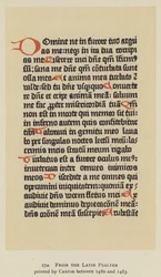 Aus dem lateinischen Psalter, gedruckt von Caxton zwischen 1480 und 1483 (Lithografie)