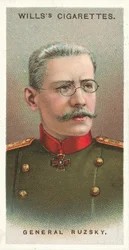 General Ruzsky (Chromolithografie)