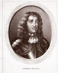 George Monck, zugeschrieben Delavera, graviert von de Ducarme