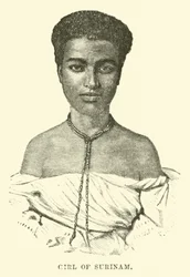 Mädchen von Surinam