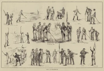 Golf in Blackheath (Stich)