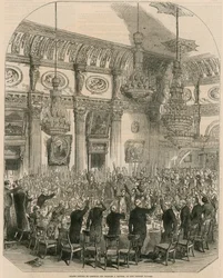 Großes Dinner für General Sir Charles J Napier im London Tavern, London