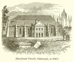 Greyfriars Kirche, Edinburgh, 1640