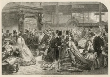 Halbkrontag bei der Internationalen Ausstellung 1862