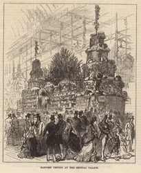 Erntetrophäe im Crystal Palace