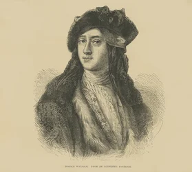 Horatio Walpole nach einem authentischen Porträt (Gravur)