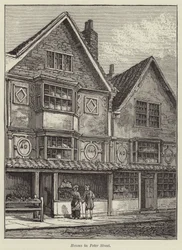 Häuser in der Peter Street