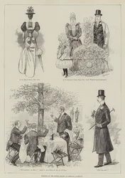 Humor der Londoner Saison, gesehen von einem Pariser