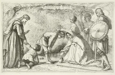 Illustration für Die Pilgerreise von John Bunyan